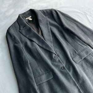 H&M Wool Blend Gray Blazer